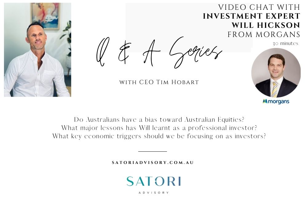 Investment Markets: We catch up with Will Hickson, senior adviser at Morgans Financial