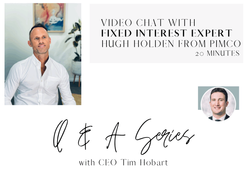 Video Chat: Fixed Interest Expert Hugh Holden
